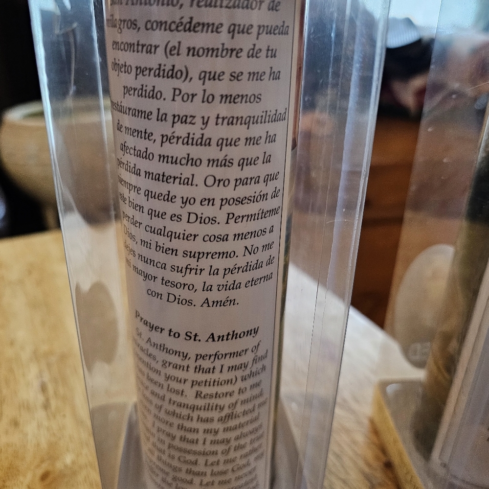 SAINT ANTHONY LED CANDLE - Picture 2 of 3
